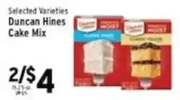 Associated Duncan Hines cake mix offer