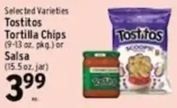 Associated Tostitos tortilla chips offer