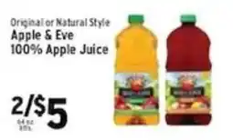 Associated Apple & Eve 100% Apple Juice offer