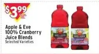 Apple & Eve 100% Cranberry Juice Blends