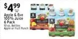Met Foodmarkets Apple & Eve 100% Juice offer