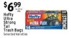 Met Foodmarkets Hefty ultra strong tall trash bags offer