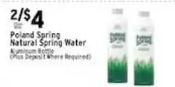 Met Foodmarkets Poland Spring Natural Spring Water offer