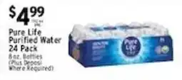 Met Foodmarkets Pure Life Purified Water offer