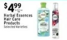 Met Foodmarkets Herbal Essences Hair Care Products offer