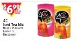 Met Foodmarkets 4c iced tea mix offer