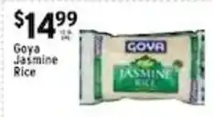 Met Foodmarkets Goya jasmine rice offer