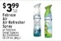 Met Foodmarkets Febreze air air refresher spray offer