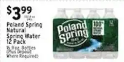 Met Foodmarkets Poland Spring Natural Spring Water offer