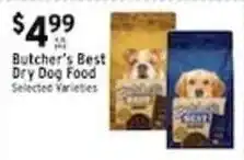 Met Foodmarkets Butcher's Best Dry Dog Food offer