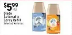 Met Foodmarkets Glade Automatic Spray Refill offer