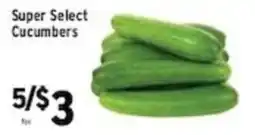 Associated Super Select Cucumbers offer