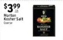Met Foodmarkets Morton Kosher Salt offer