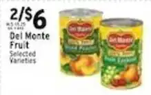 Met Foodmarkets Del Monte Fruit Selected Varieties offer
