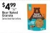 Met Foodmarkets Bear Naked Granola offer