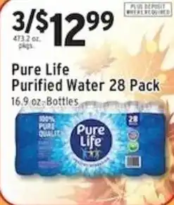 Met Foodmarkets Pure Life Purified Water offer