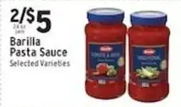 Met Foodmarkets Barilla Pasta Sauce offer