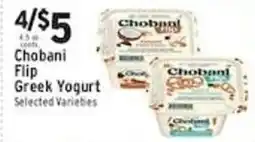 Met Foodmarkets Chobani Flip Greek Yogurt offer