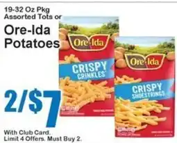 Super Fresh Ore-Ida Potatoes offer