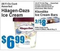 Super Fresh Haagen-Dazs ice cream offer