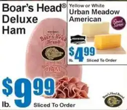 Super Fresh Boar's Head Deluxe Ham offer