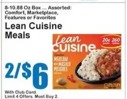 Super Fresh Lean Cuisine meals offer