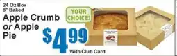 Super Fresh Apple Crumb or Apple Pie offer