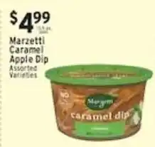 Met Foodmarkets Marzetti caramel dip offer
