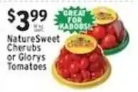 Met Foodmarkets NatureSweet Cherubs or Glorios Tomatoes offer