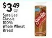 Met Foodmarkets Sara Lee Classic 100% Whole Wheat Bread offer