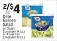 Met Foodmarkets Dole Garden Salad offer
