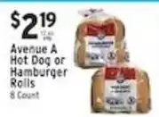 Met Foodmarkets Avenue A Hot Dog or Hamburger Rolls offer