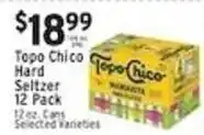 Met Foodmarkets Topo Chico Hard Seltzer offer