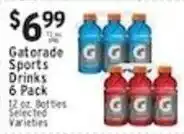 Met Foodmarkets Gatorade Sports Drinks offer