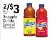 Met Foodmarkets Snapple Drinks offer