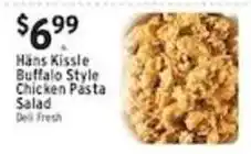Met Foodmarkets Hans Kissle Buffalo Style Chicken Pasta Salad offer