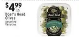 Met Foodmarkets Boar's Head Olives offer