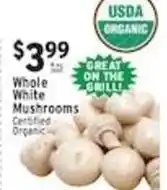 Met Foodmarkets Whole White Mushrooms offer
