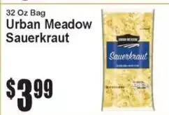 Super Fresh Urban Meadow Sauerkraut offer