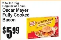 Super Fresh Oscar Mayer Fully Cooked Bacon offer