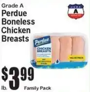 Super Fresh Perdue boneless chicken breasts offer