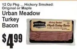 Super Fresh Urban Meadow Turkey Bacon offer