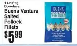 Super Fresh Buena Ventura Salted Pollock Fillets offer