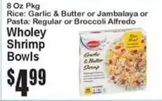 Super Fresh Wholey Shrimp Bowls offer
