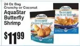 Super Fresh AquaStar butterfly shrimp offer
