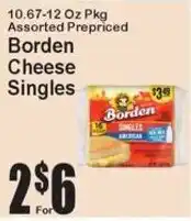 Super Fresh Borden cheese singles offer