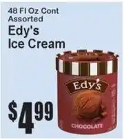 Super Fresh Edy's ice cream offer