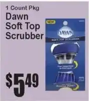 Super Fresh Dawn soft top scrubber offer