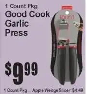 Super Fresh Good Cook Garlic Press offer