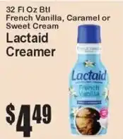 Super Fresh Lactaid Creamer offer
